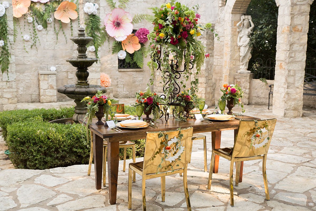 Special Touches for Weddings at The Vista on Seward Hill
