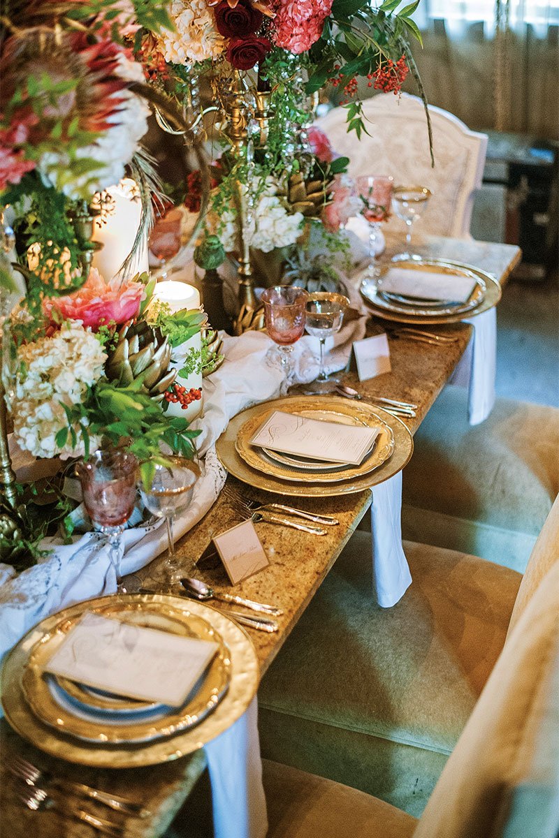 Special Touches for Weddings at The Vista on Seward Hill