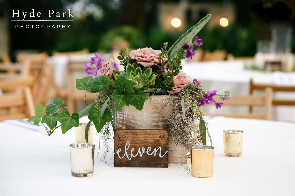Special Touches for Weddings at The Vista on Seward Hill