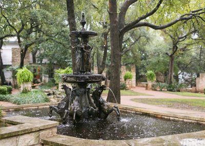 Experience the courtyard areas of The Vista On Seward Hill