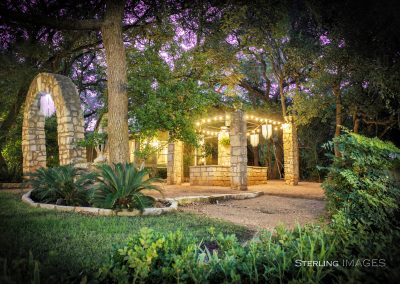 Weddings are fabulous in the beautiful outdoor gardens of The Vista on Seward Hill