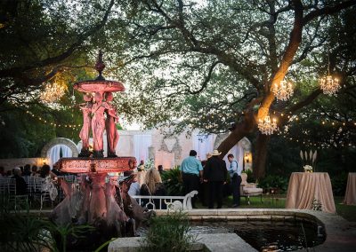 Weddings are fabulous in the beautiful outdoor gardens of The Vista on Seward Hill