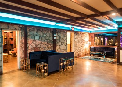 Enjoy the relaxing lounge areas during your celebration at The Vista on Seward Hill