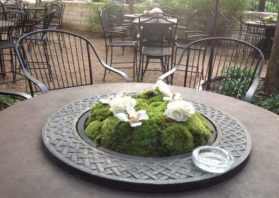 Experience the courtyard areas of The Vista On Seward Hill