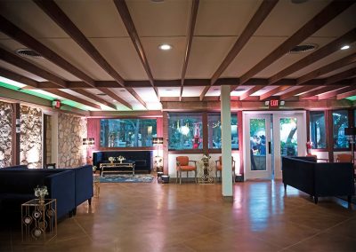 Enjoy the relaxing lounge areas during your celebration at The Vista on Seward Hill