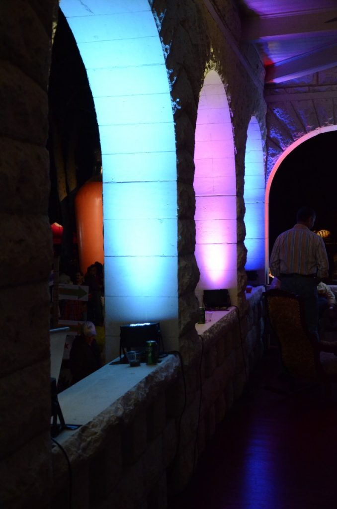 Angle Outdoor Uplighting