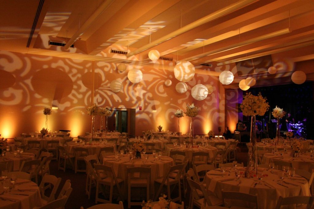 Uplighting with Pattern Gobo