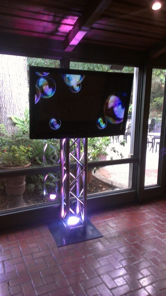 LED Screens on Truss Structure