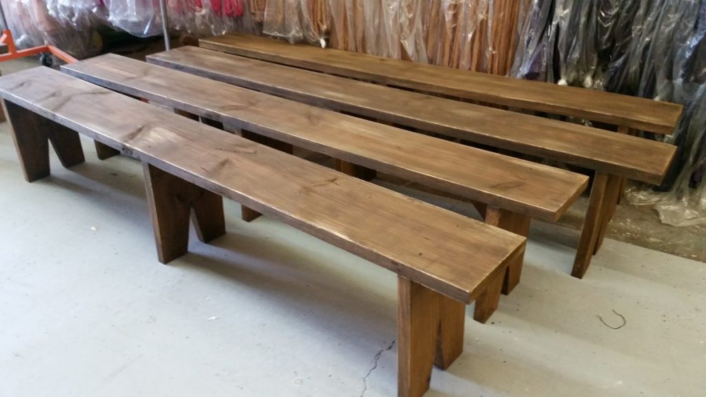 Rustic Looking Benches