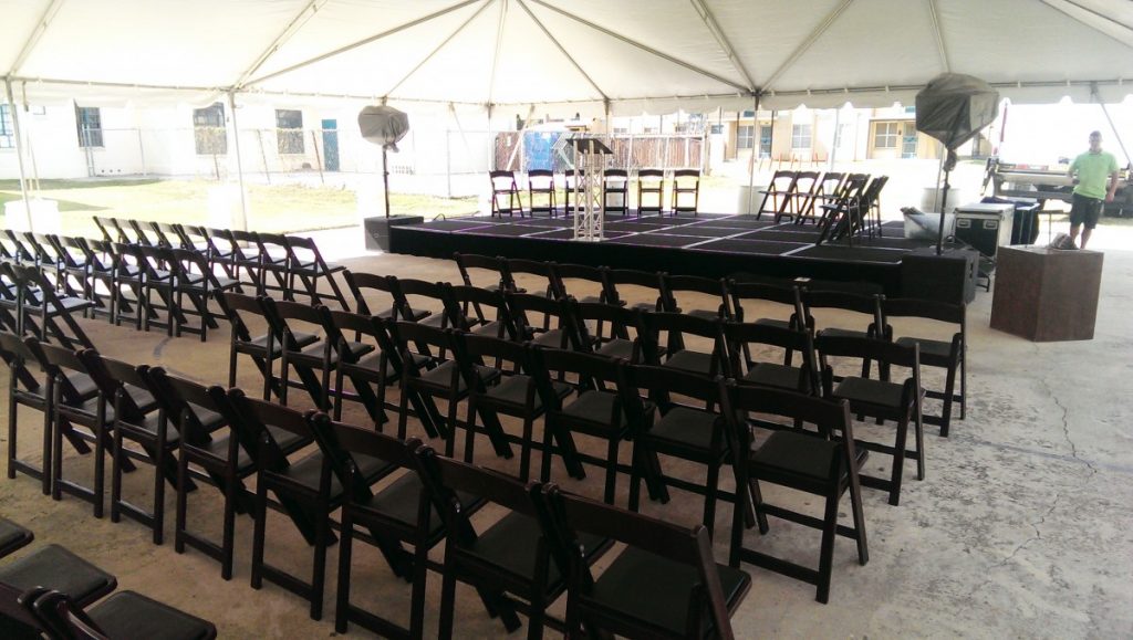 Black Folding Chairs