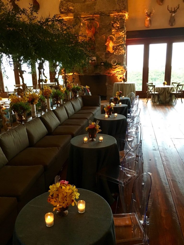 Ghost Chairs Featured as Added Seating