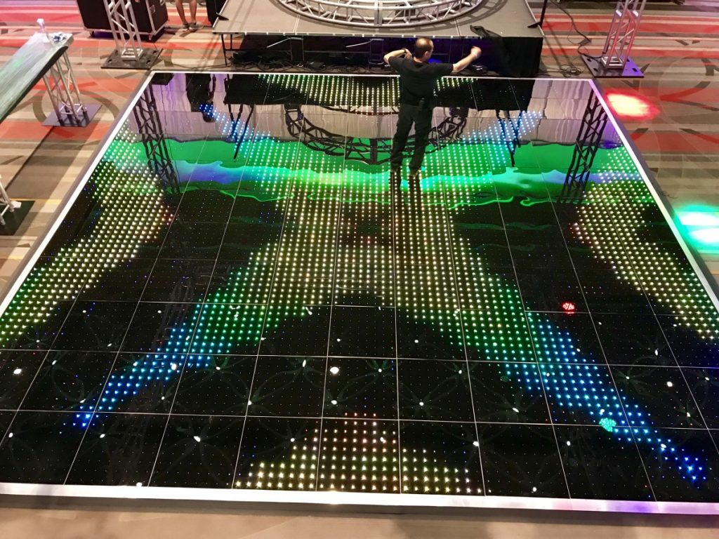 New San Antonio Dance Floor - LED Video Floor