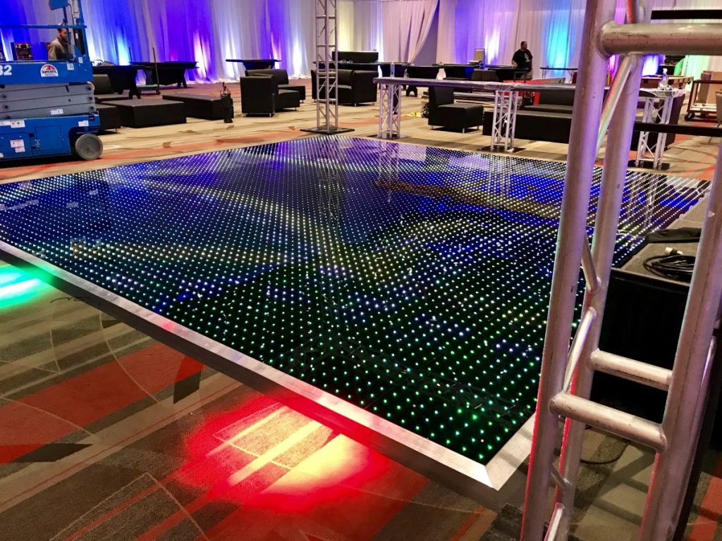 New San Antonio Dance Floor - LED Video Floor