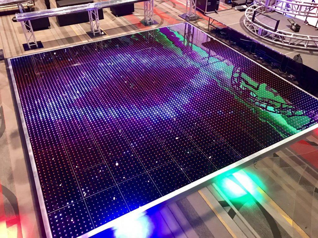New San Antonio Dance Floor - LED Video Floor