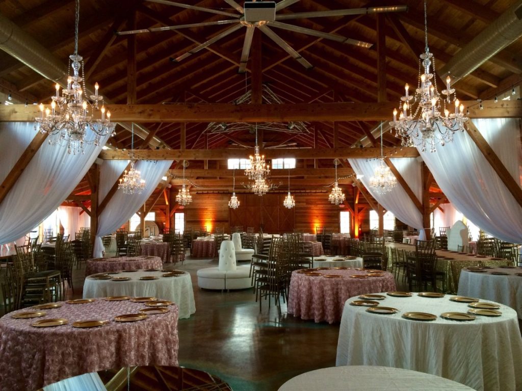 Chandeliers Throughout Room