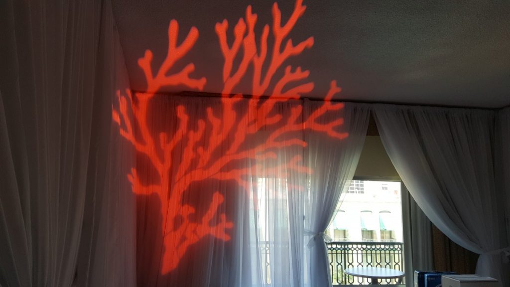 Custom Themed Gobo Lighting