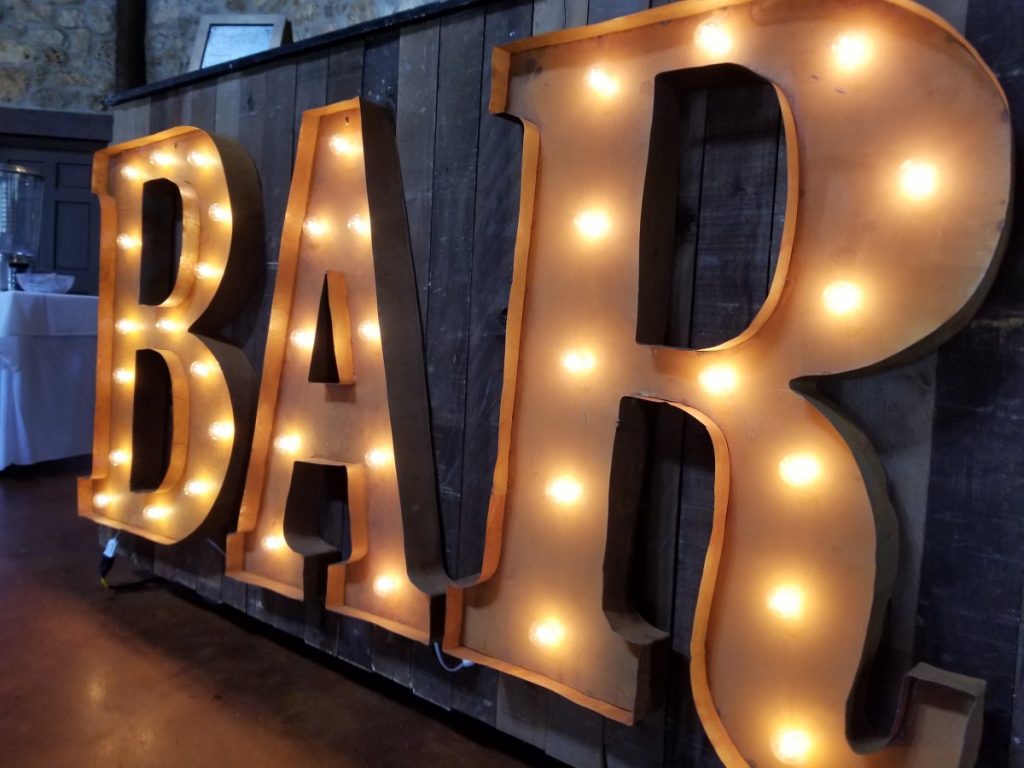 Lighted Marquee Letters