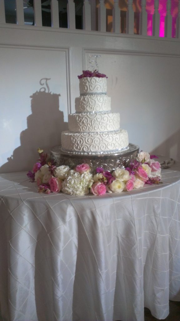 Silver Cake Stand Table Top Decor