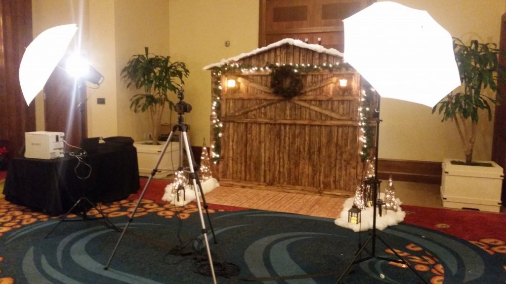 Step &amp; Repeat Holiday Background