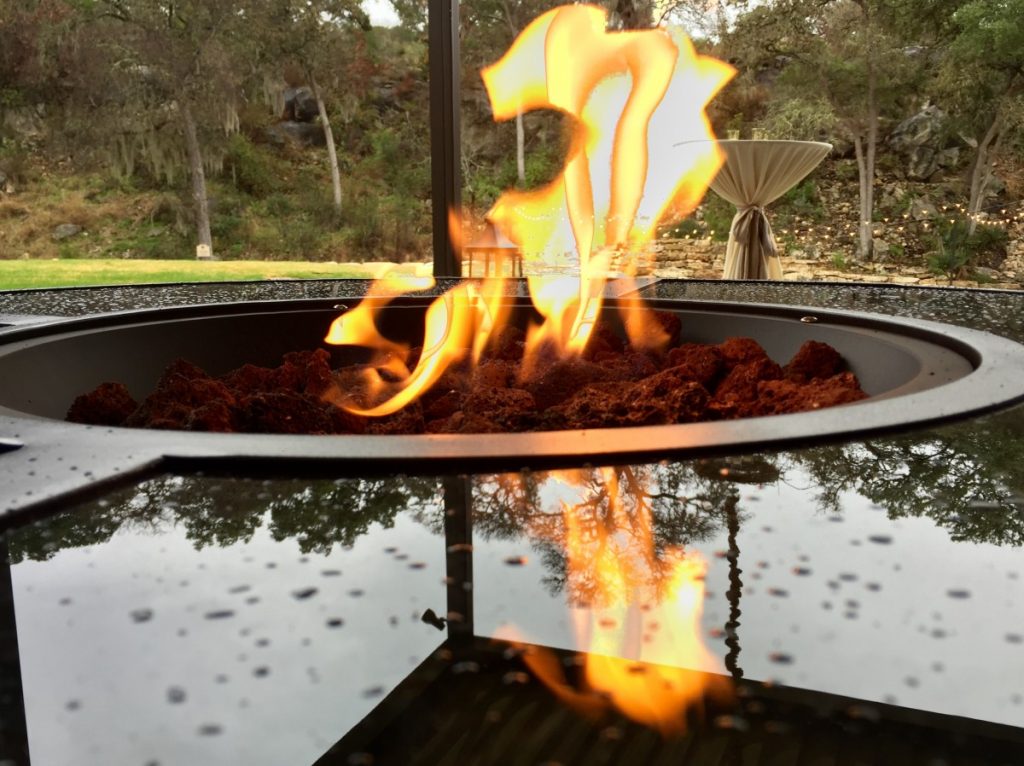 Round Fire Pits Have Sleek Design