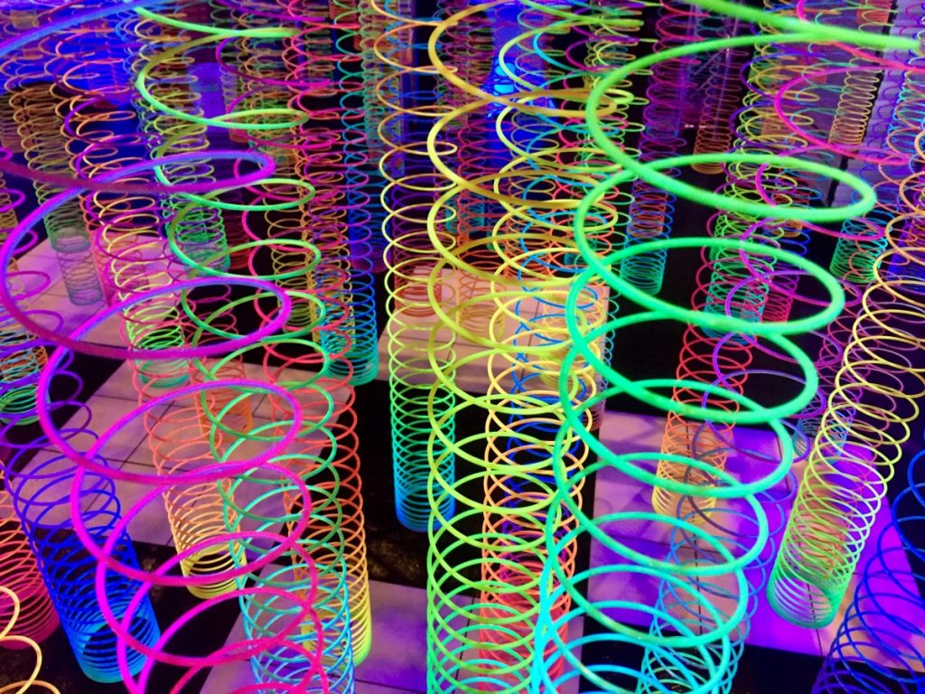 Black Light Lighting with Dancefloor