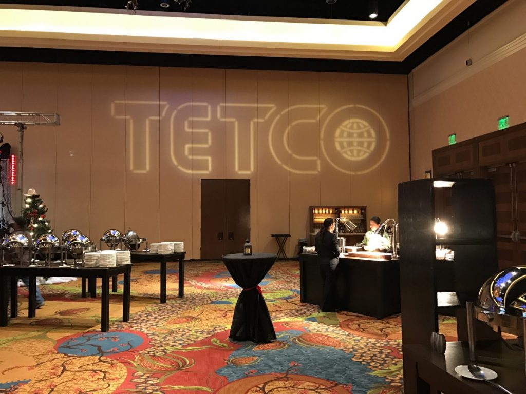 Corporate Custom Gobo Lighting