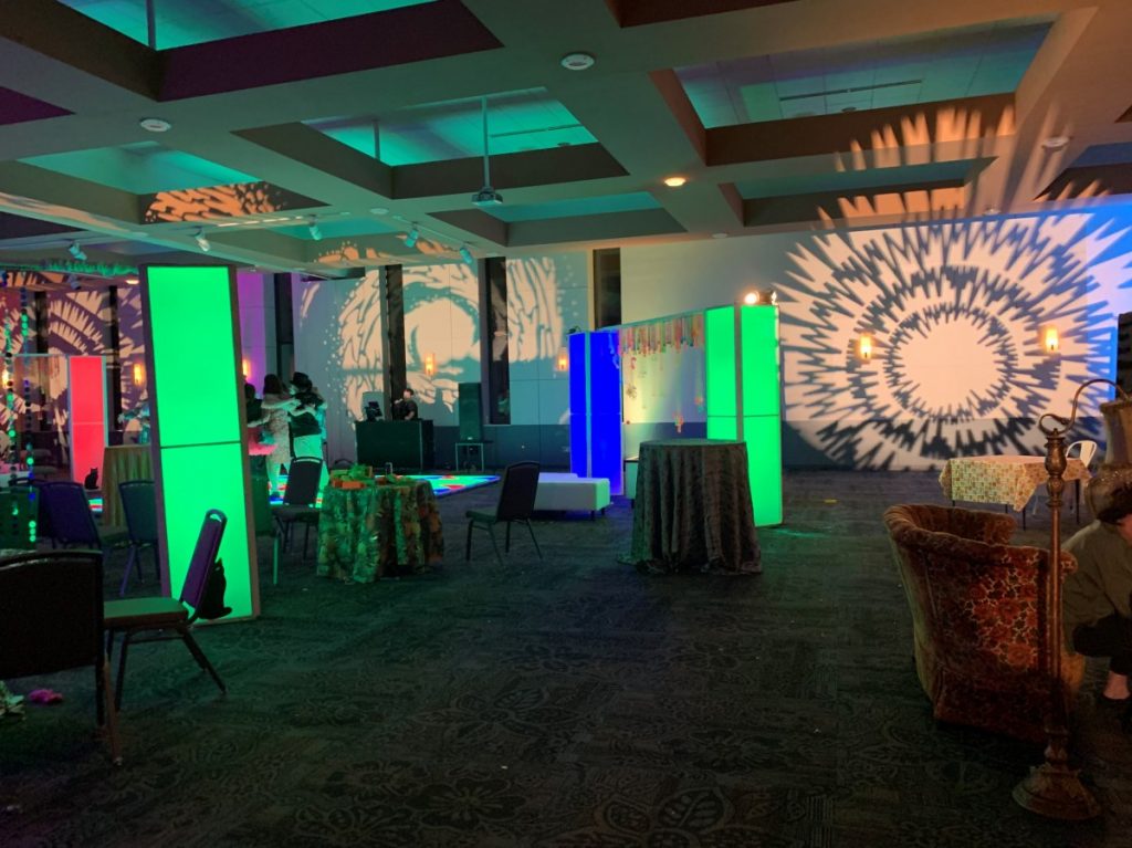 Pattern Gobo on Wall