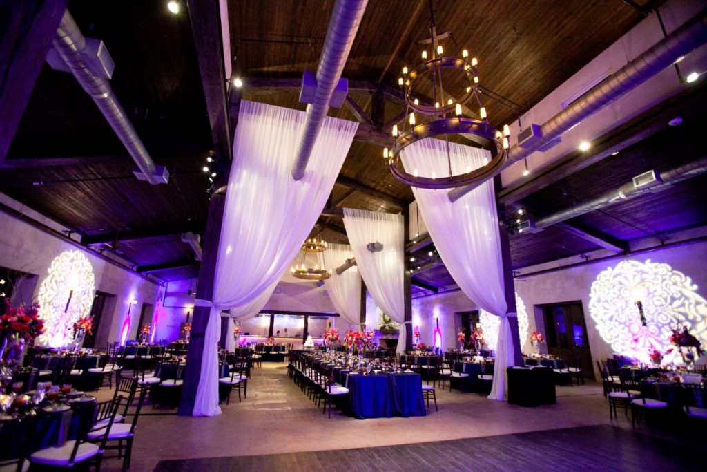Uplighting and Gobo Light Projection