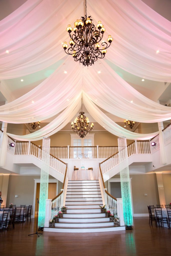 Uplighting, Draping, and Shimmiliers