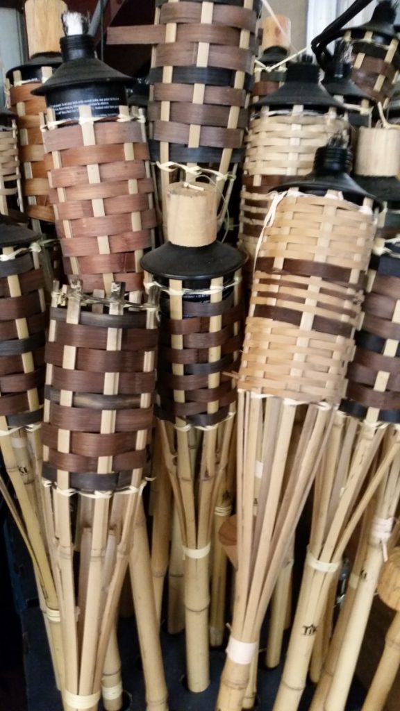 Tiki Torch Themed Lighting