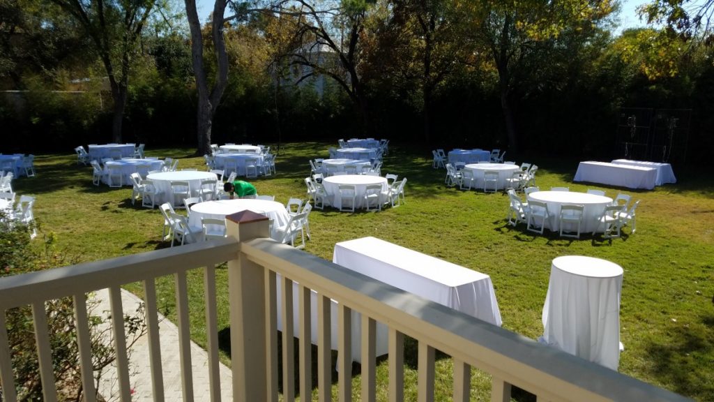 White Polyester Linens