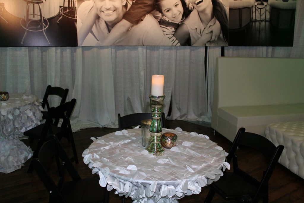 White Petal Taffeta Linen