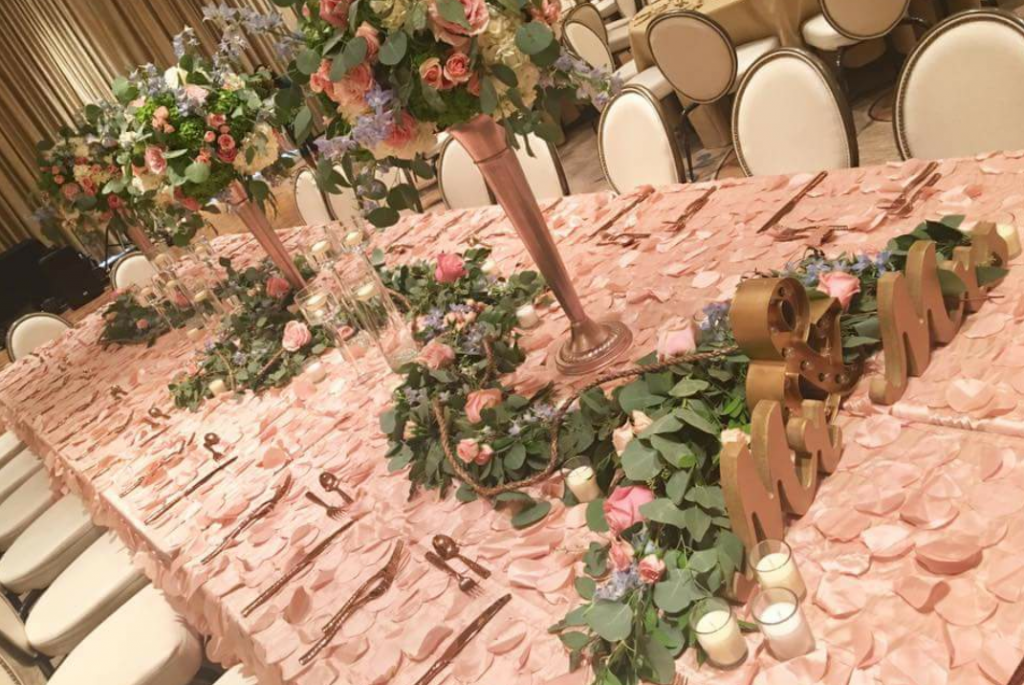 Blush Petal Taffeta