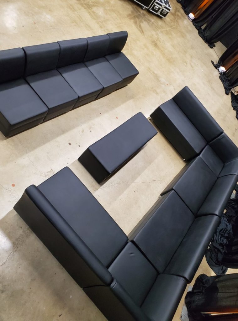 Black Matte Lounge Set