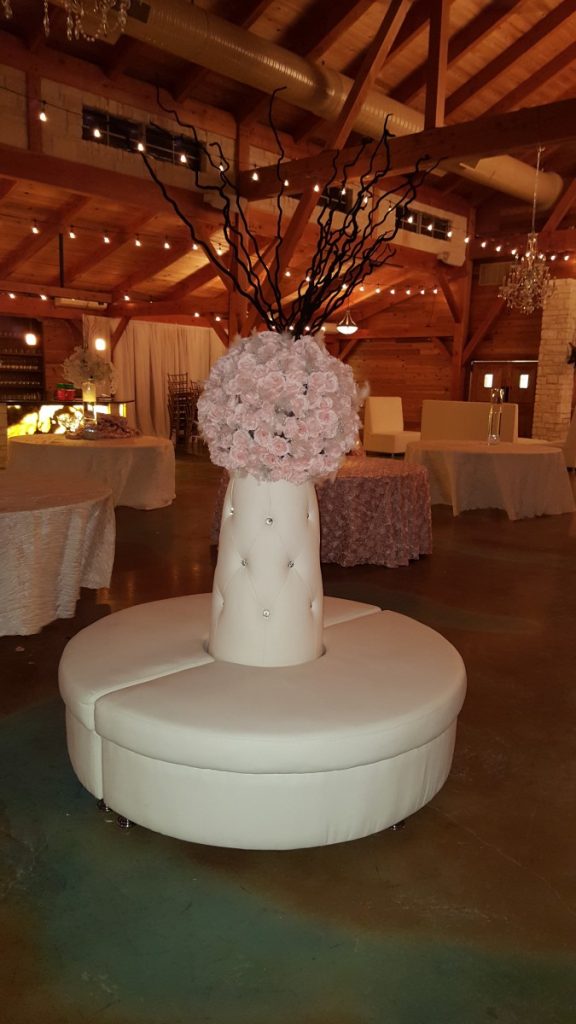 Crystal Island White Leather Furniture