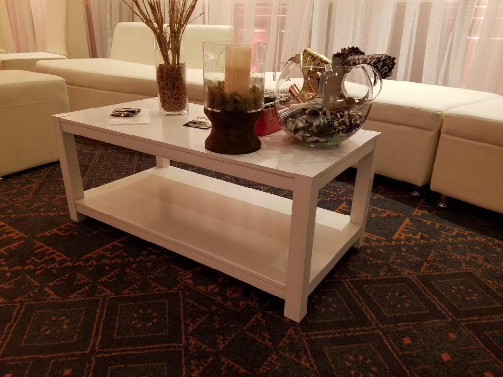 Wooden White Coffee Table
