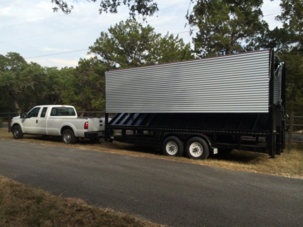 Outdoor Covered Trailer Stages