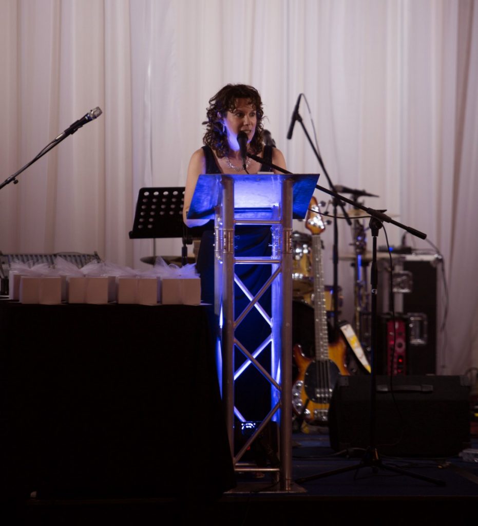 Lighted Truss Podiums