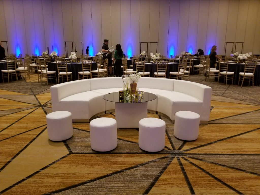 Custom Mirrored Lounge Table