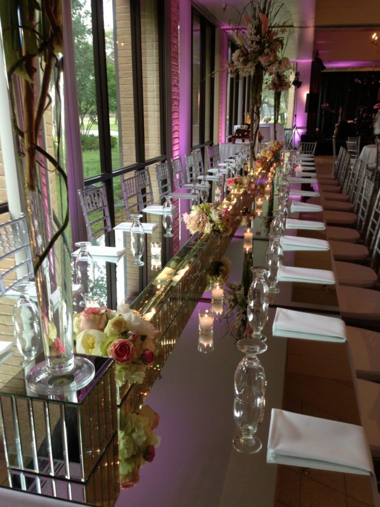 Custom Tables - Mirrored Head Table