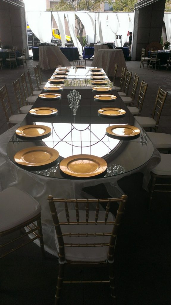 Custom Tables - Mirrored Rounded Edging