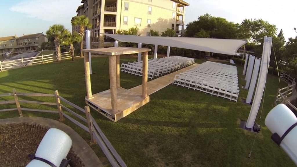 Canopy at Ceremony