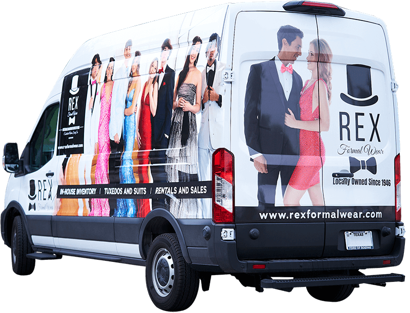 Rex Formalwear New Van