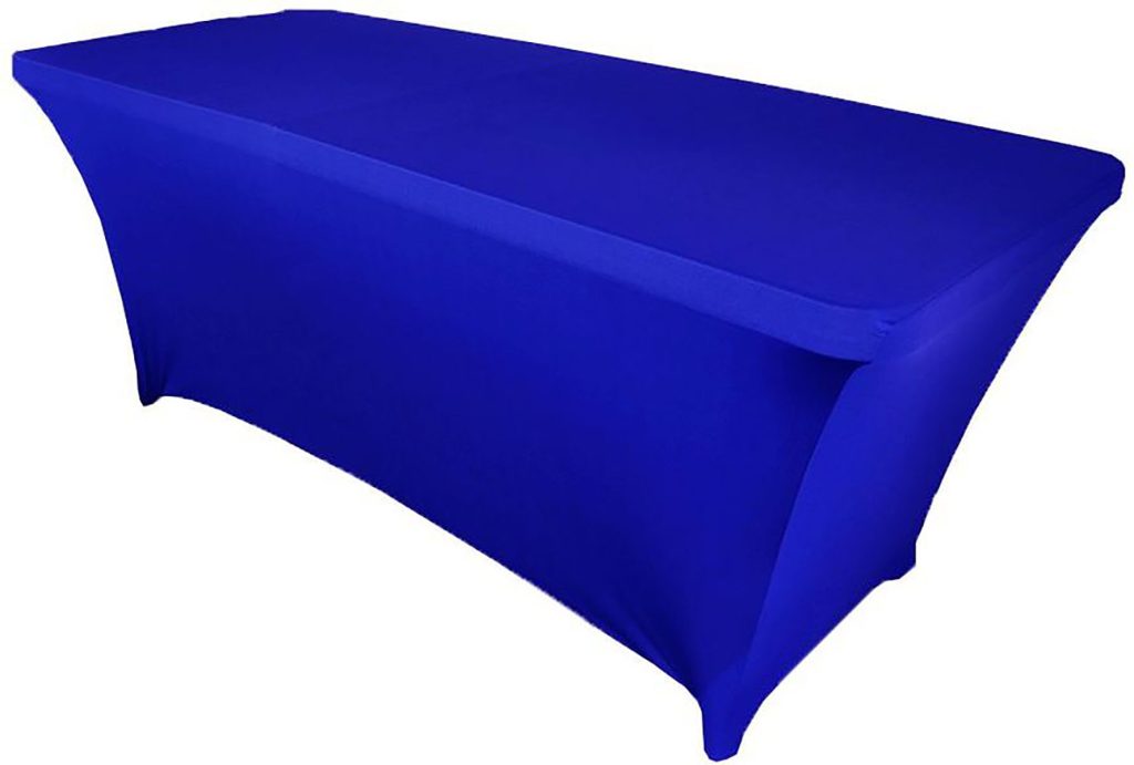 5ft Rectangular Spandex Table Cover - DPC Event Services