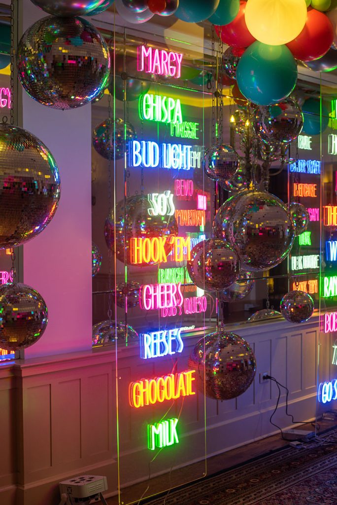 Disco Balls Hung in Various Sizes - DPC Event Services