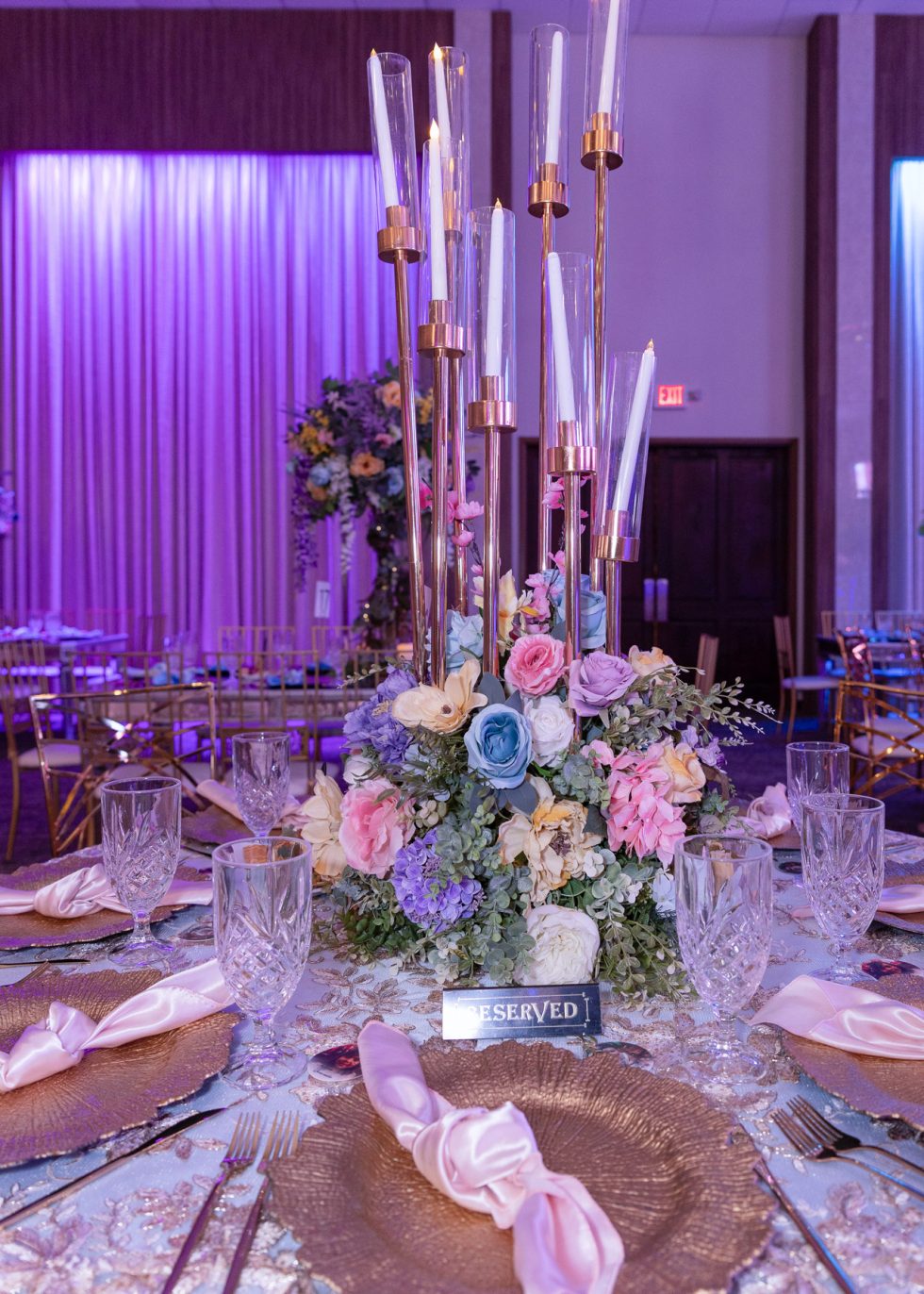 First dance on marble floor at The Emporium by Yarlen wedding reception