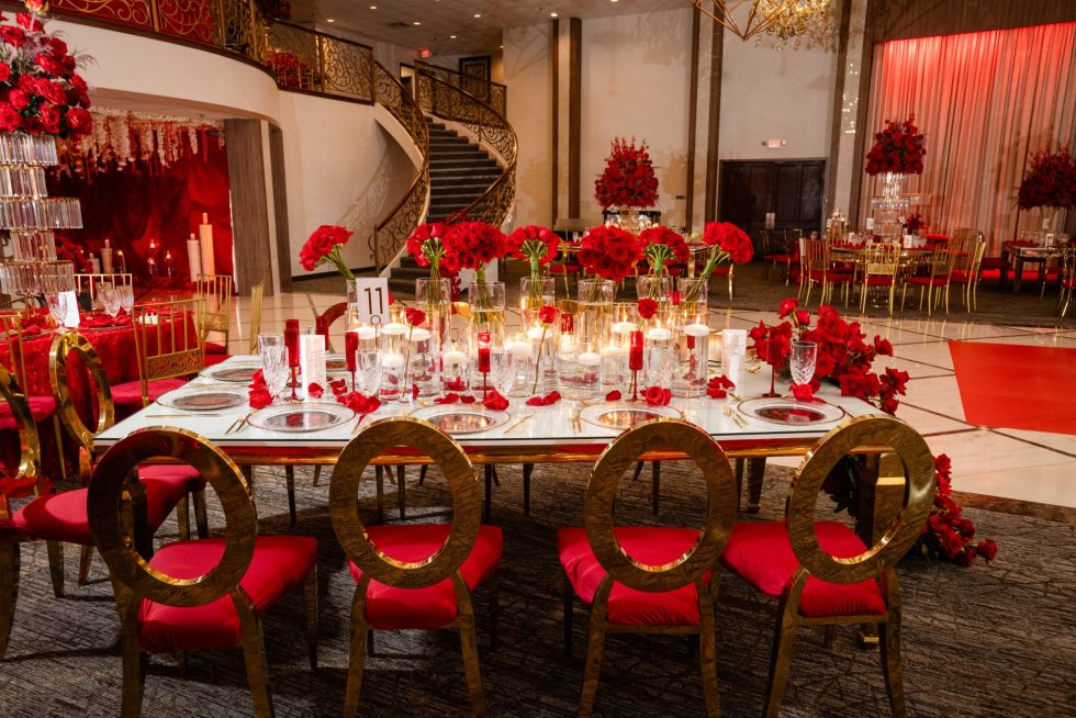 Father daughter dance at quinceañera in South Texas venue