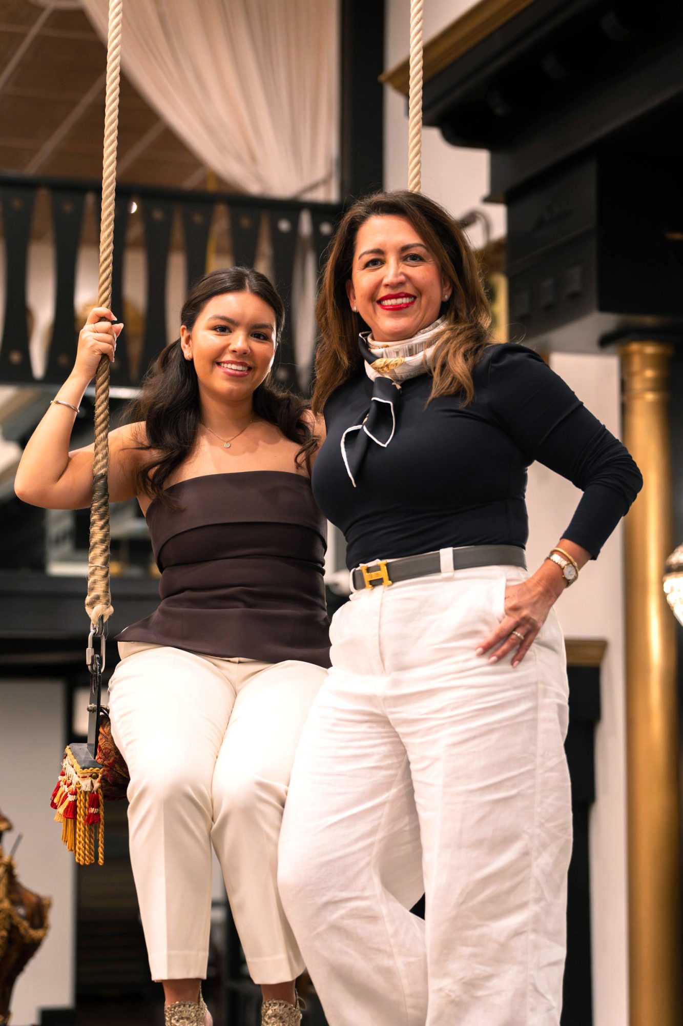 Veronica & Larissa Segovia, owners of The Old San Francisco event venue in San Antonio TX